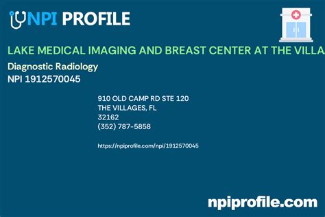 Lake Medical Imaging And Breast Center At The Villages, LLC.